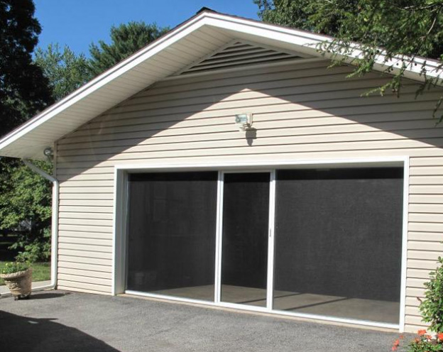 entire garage screen door